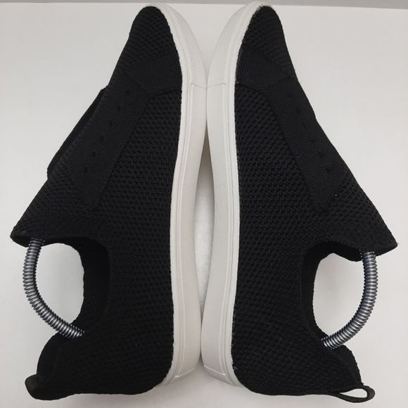 DLG Perforated Stretch Slip-on Shoes Black Sneakers Sz 9 - Picture 9 of 14